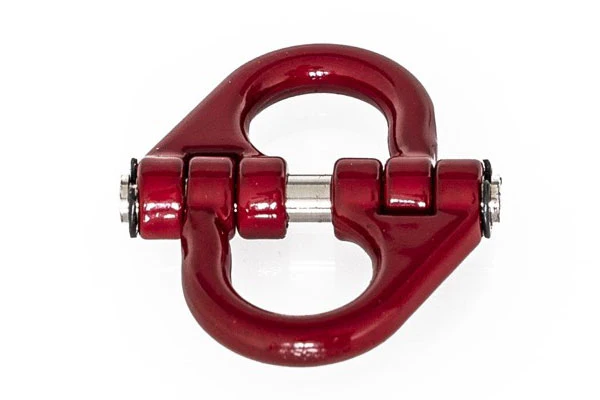 DOPPIO GANCIO AD ANELLO ARTICOLATO 28mm
