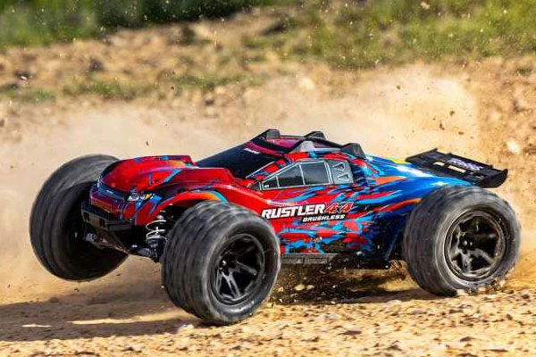 RUSTLER 4WD VX3 BRUSHLESS - RTR STADIUM TRUCK 1:10 - ROSSO - Image 7