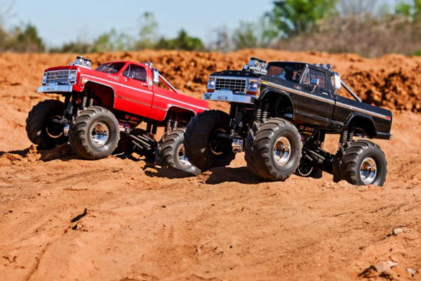 TRX-4MT CHEVROLET CHEYENNE K10 - RTR MONSTER TRUCK 1:18 - ROSSO - Image 10
