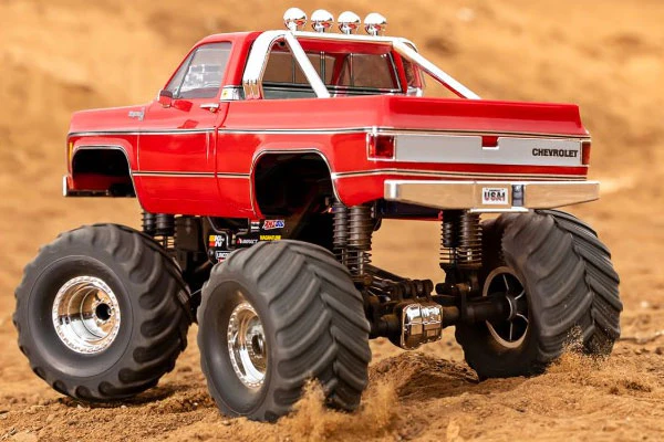 TRX-4MT CHEVROLET CHEYENNE K10 - RTR MONSTER TRUCK 1:18 - ROSSO - Image 6