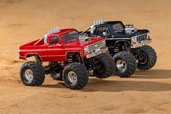 TRX-4MT CHEVROLET CHEYENNE K10 - RTR MONSTER TRUCK 1:18 - ROSSO - Image 9