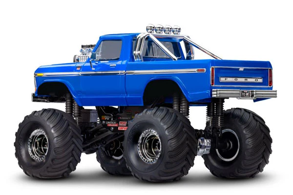 TRX-4MT FORD F150 RANGER XLT - RTR MONSTER TRUCK 1:18 - BLU - Image 2