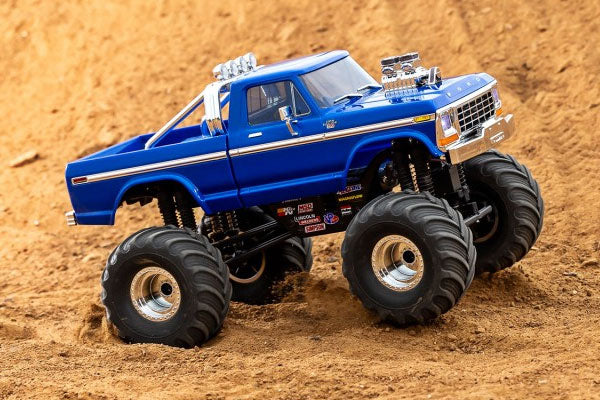 TRX-4MT FORD F150 RANGER XLT - RTR MONSTER TRUCK 1:18 - BLU - Image 8