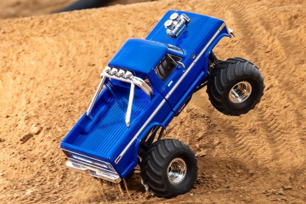 TRX-4MT FORD F150 RANGER XLT - RTR MONSTER TRUCK 1:18 - BLU - Image 9