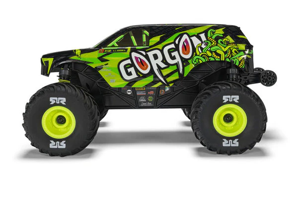 GORGON GROM BRUSHED 4X4 - RTR MONSTER TRUCK 1:16 - GIALLO - Image 3