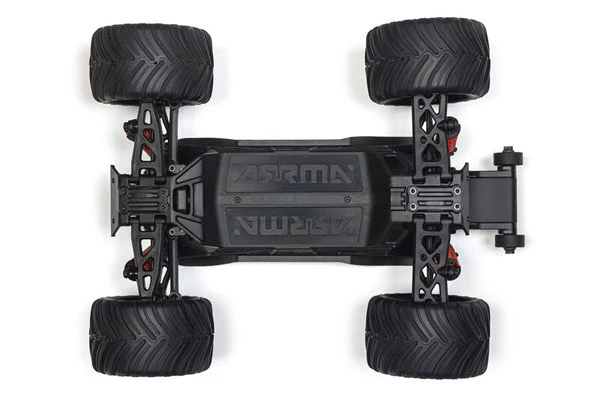 GORGON GROM BRUSHED 4X4 - RTR MONSTER TRUCK 1:16 - ROSSO - Image 10