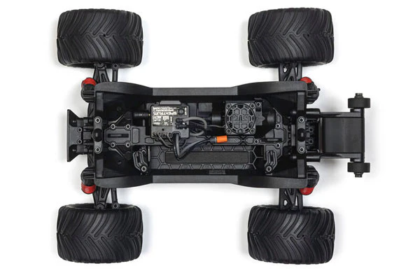 GORGON GROM BRUSHED 4X4 - RTR MONSTER TRUCK 1:16 - ROSSO - Image 11