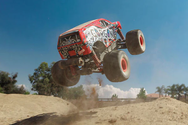 GORGON GROM BRUSHED 4X4 - RTR MONSTER TRUCK 1:16 - ROSSO - Image 15