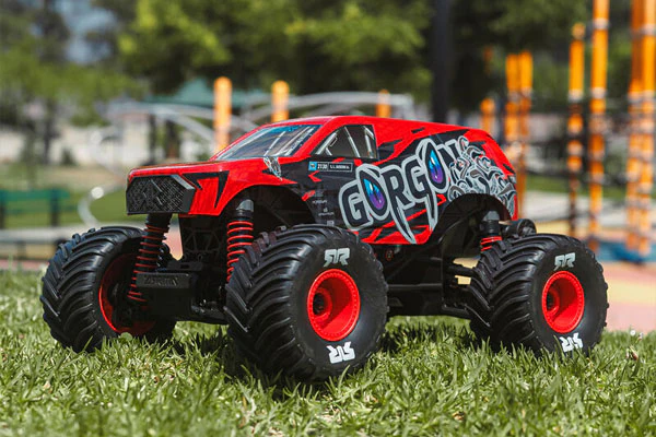 GORGON GROM BRUSHED 4X4 - RTR MONSTER TRUCK 1:16 - ROSSO - Image 17