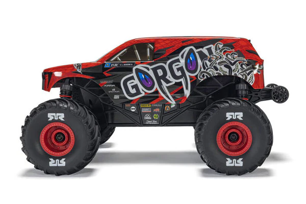GORGON GROM BRUSHED 4X4 - RTR MONSTER TRUCK 1:16 - ROSSO - Image 3