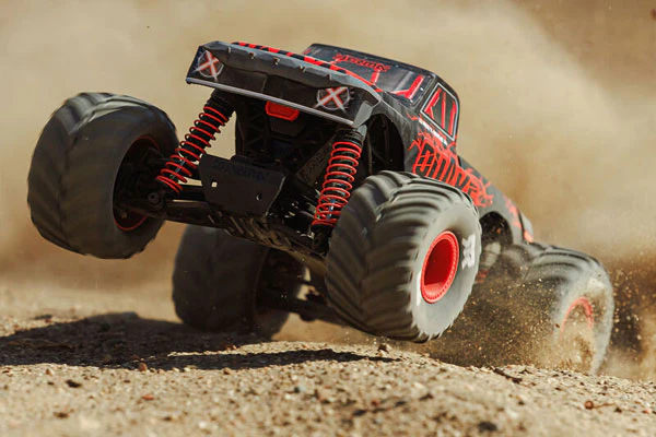 QUAKE GROM BRUSHED 4X4 - RTR MONSTER TRUCK 1:16 - ROSSO - Image 12