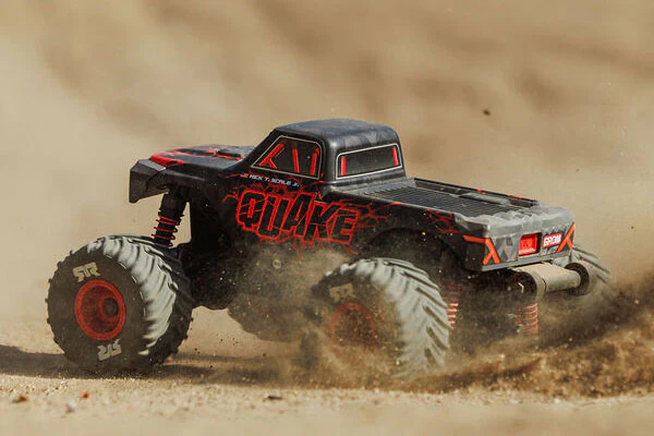 QUAKE GROM BRUSHED 4X4 - RTR MONSTER TRUCK 1:16 - ROSSO - Image 14