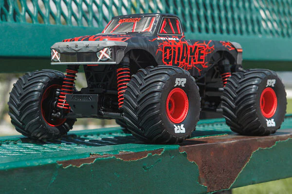 QUAKE GROM BRUSHED 4X4 - RTR MONSTER TRUCK 1:16 - ROSSO - Image 16
