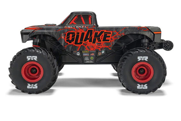 QUAKE GROM BRUSHED 4X4 - RTR MONSTER TRUCK 1:16 - ROSSO - Image 3