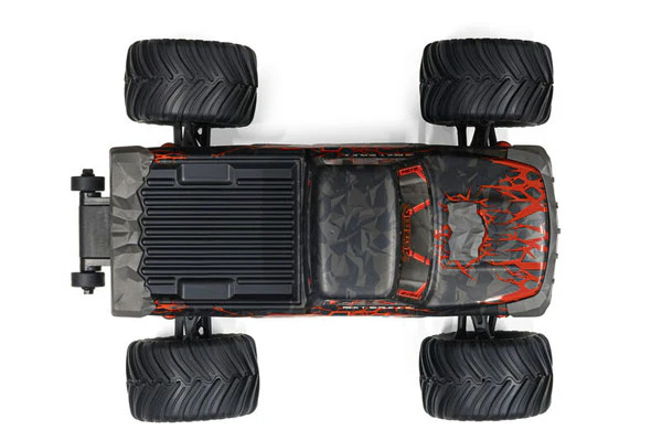 QUAKE GROM BRUSHED 4X4 - RTR MONSTER TRUCK 1:16 - ROSSO - Image 6