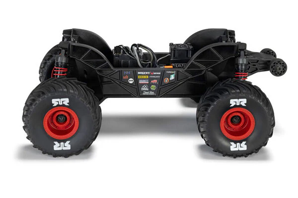 QUAKE GROM BRUSHED 4X4 - RTR MONSTER TRUCK 1:16 - ROSSO - Image 8