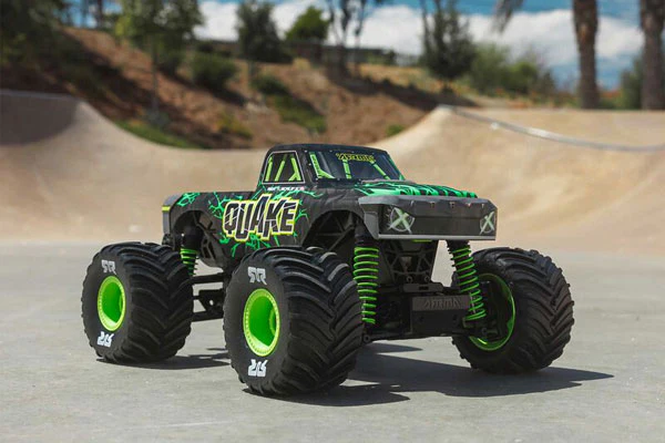 QUAKE GROM BRUSHED 4X4 - RTR MONSTER TRUCK 1:16 - VERDE - Image 17