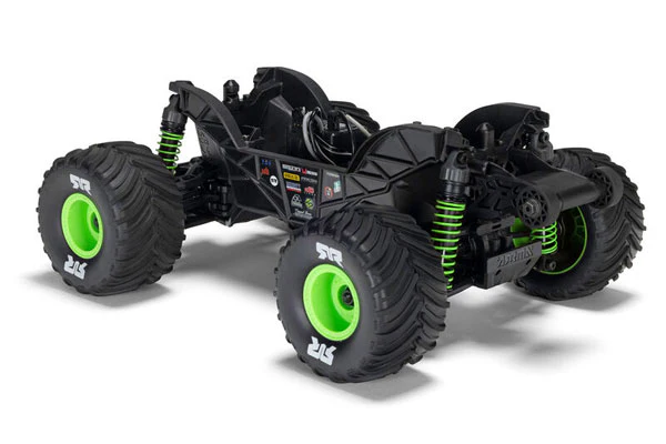 QUAKE GROM BRUSHED 4X4 - RTR MONSTER TRUCK 1:16 - VERDE - Image 7