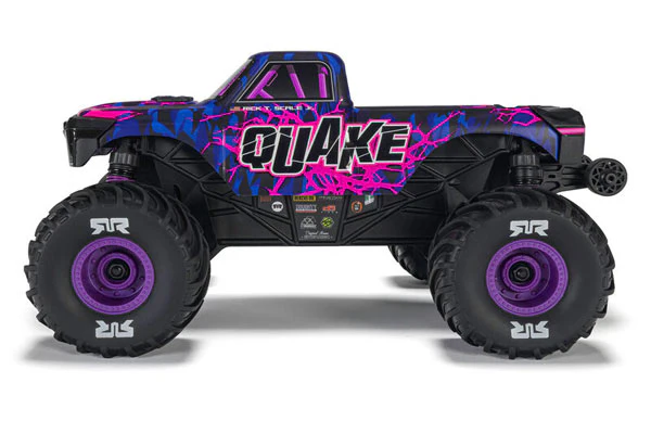 QUAKE GROM BRUSHED 4X4 - RTR MONSTER TRUCK 1:16 - VIOLA - Image 3
