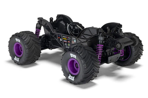QUAKE GROM BRUSHED 4X4 - RTR MONSTER TRUCK 1:16 - VIOLA - Image 7
