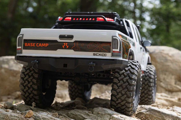 SCX10 III BASE CAMP 4X4 BRUSHED - RTR CRAWLER 1:10 - BIANCO - Image 10