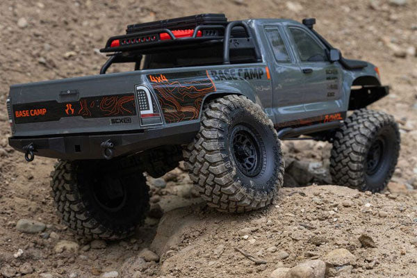 SCX10 III BASE CAMP 4X4 BRUSHED - RTR CRAWLER 1:10 - GRIGIO - Image 7