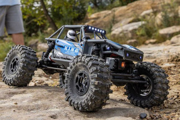 UTB18 CAPRA 4X4 BRUSHED - RTR CRAWLER 1:18 - BLU - Image 13