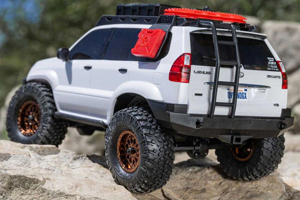 SCX24 LEXUS GX 470 4X4 - RTR CRAWLER 1:24 - BIANCO - Image 11