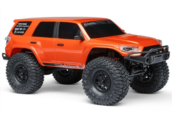SCX24 TOYOTA 4RUNNER 4X4 - RTR CRAWLER 1:24 - ORANGE - Image 3