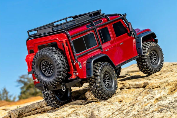 TRX-4 LAND ROVER DEFENDER - RTR CRAWLER 1:10 - ROSSO - Image 11