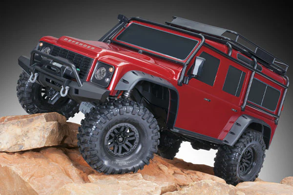 TRX-4 LAND ROVER DEFENDER - RTR CRAWLER 1:10 - ROSSO - Image 8