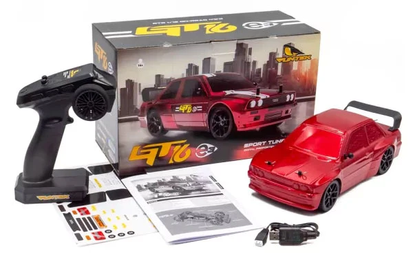 GT16E - RTR TOURING CAR - 1:16 - ROSSO - Image 9
