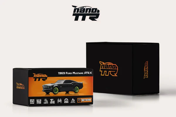 NANO TTR 1969 FORD MUSTANG RTR-X - 1:64 - NERO - Image 5
