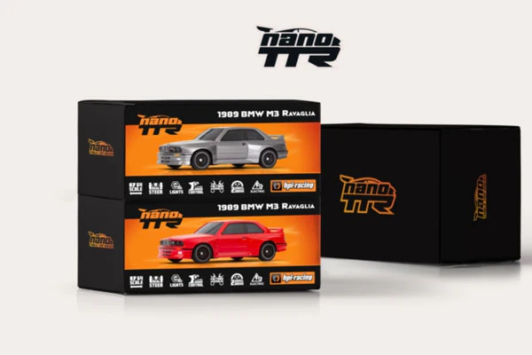 NANO TTR BMW M3 RAVAGLIA 1989 - 1:64 - ARGENTO - Image 8