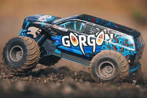 GORGON 4X2 MEGA 550 - MONSTER TRUCK 1:10 - BLU - Image 11