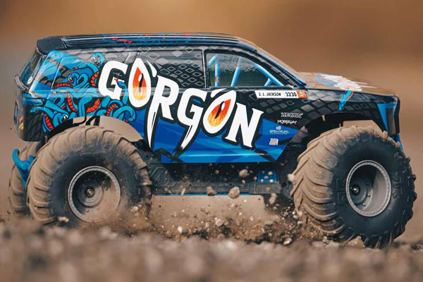 GORGON 4X2 MEGA 550 - MONSTER TRUCK 1:10 - BLU - Image 12