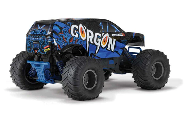 GORGON 4X2 MEGA 550 - MONSTER TRUCK 1:10 - BLU - Image 2