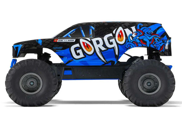 GORGON 4X2 MEGA 550 - MONSTER TRUCK 1:10 - BLU - Image 4