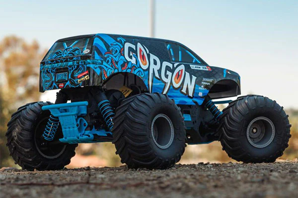 GORGON 4X2 MEGA 550 - MONSTER TRUCK 1:10 - BLU - Image 5