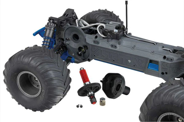 GORGON 4X2 MEGA 550 - MONSTER TRUCK 1:10 - BLU - Image 8