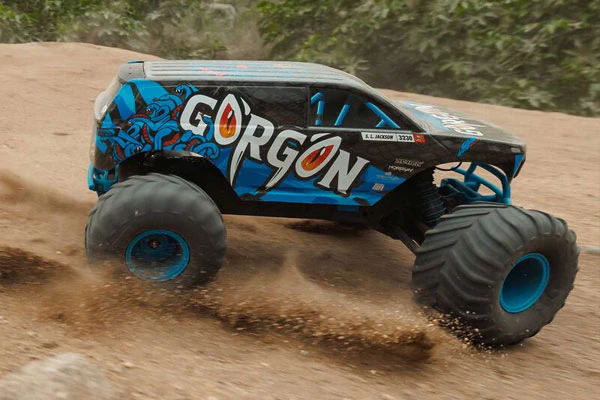 GORGON 4X2 MEGA 550 - RTR MONSTER TRUCK 1:10 - BLU - Image 16