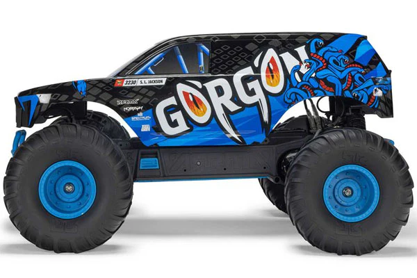GORGON 4X2 MEGA 550 - RTR MONSTER TRUCK 1:10 - BLU - Image 2