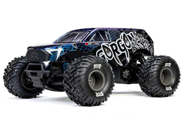 GORGON BRUSHLESS 223S 2WD - MONSTER TRUCK 1:10 - BLU/NERO