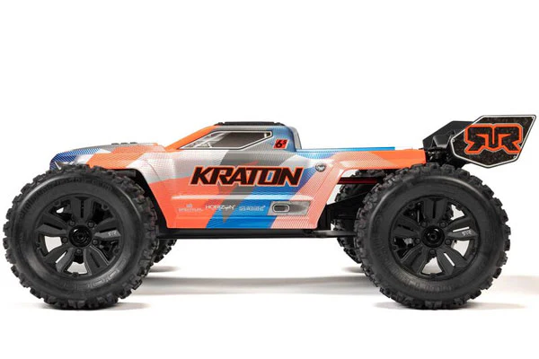 KRATON V6 BLX 4X4 BRUSHLESS 6S - RTR MONSTER TRUCK 1:8 - ARANCIO - Image 3