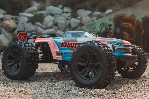 KRATON V6 BLX 4X4 BRUSHLESS 6S - RTR MONSTER TRUCK 1:8 - ARANCIO - Image 9