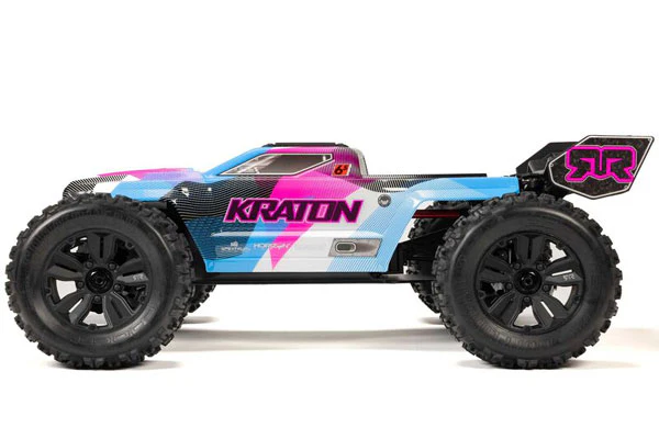 KRATON V6 BLX 4X4 BRUSHLESS 6S - RTR MONSTER TRUCK 1:8 - PINK - Image 3