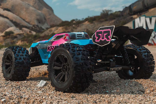 KRATON V6 BLX 4X4 BRUSHLESS 6S - RTR MONSTER TRUCK 1:8 - PINK - Image 9