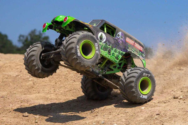 MINI LMT 4X4 BRUSHED - GRAVE DIGGER - RTR MONSTER TRUCK 1:18 - Image 12