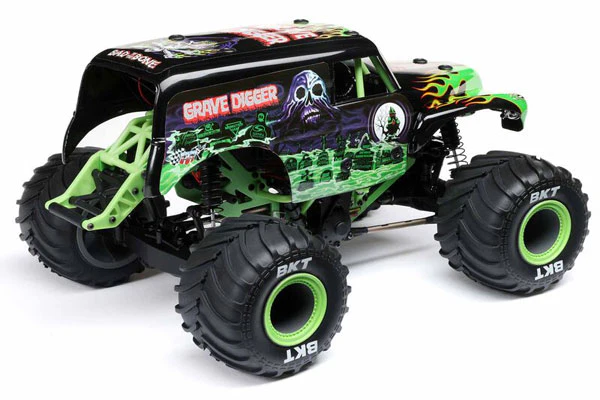 MINI LMT 4X4 BRUSHED - GRAVE DIGGER - RTR MONSTER TRUCK 1:18 - Image 5