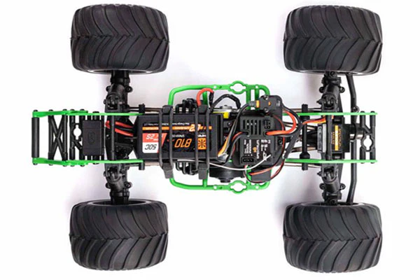 MINI LMT 4X4 BRUSHED - GRAVE DIGGER - RTR MONSTER TRUCK 1:18 - Image 6
